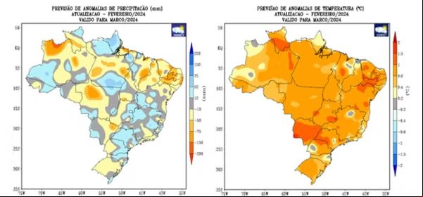 Previsão para março aponta possíveis ondas de calor, chuvas abaixo da média e fim de verão &#039;abafado&#039;