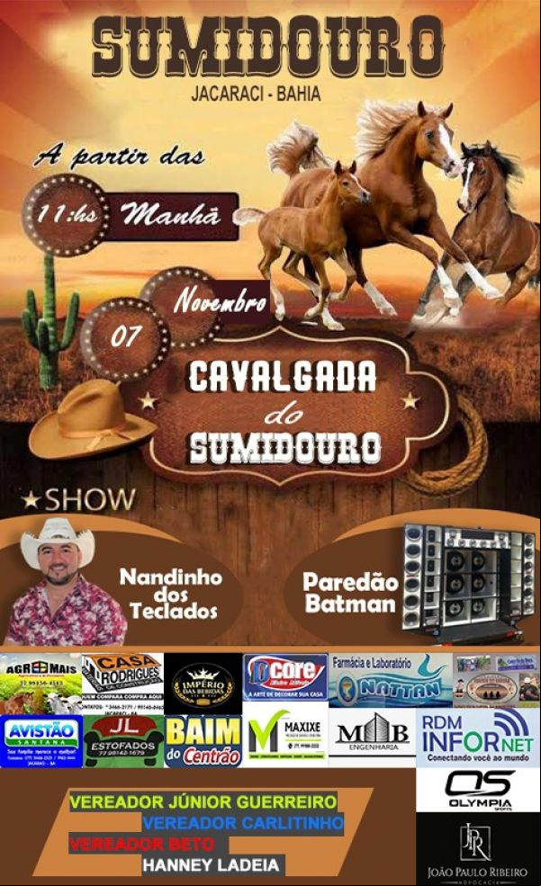Cavalgada do Sumidouro em Jacaraci