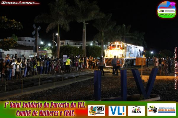Licínio de Almeida : 1⁰ Natal Solidário da Parceria da VLI, Comitê de Mulheres e CRAS.